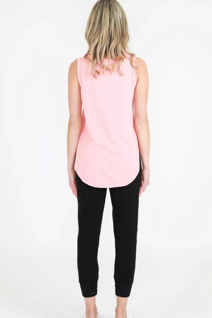 3rd Story Emma Diagonal Print Tank Top< Tanks