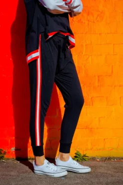 3rd Story Evelyn Contrast Stripes Jogger< Joggers