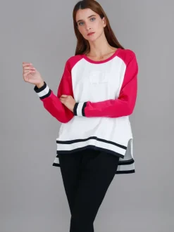 3rd Story Everly 3S Logo Raglan Crewneck Sweatshirt< Sweatshirts|Sweatshirts