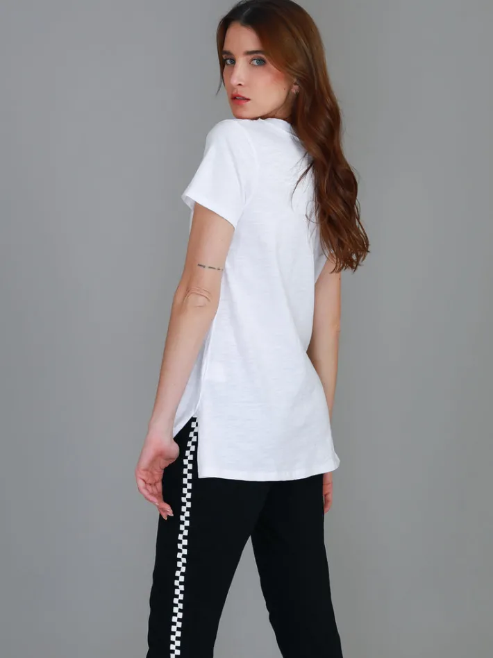 3rd Story Frankie V Neck T Shirt< Short Sleeves
