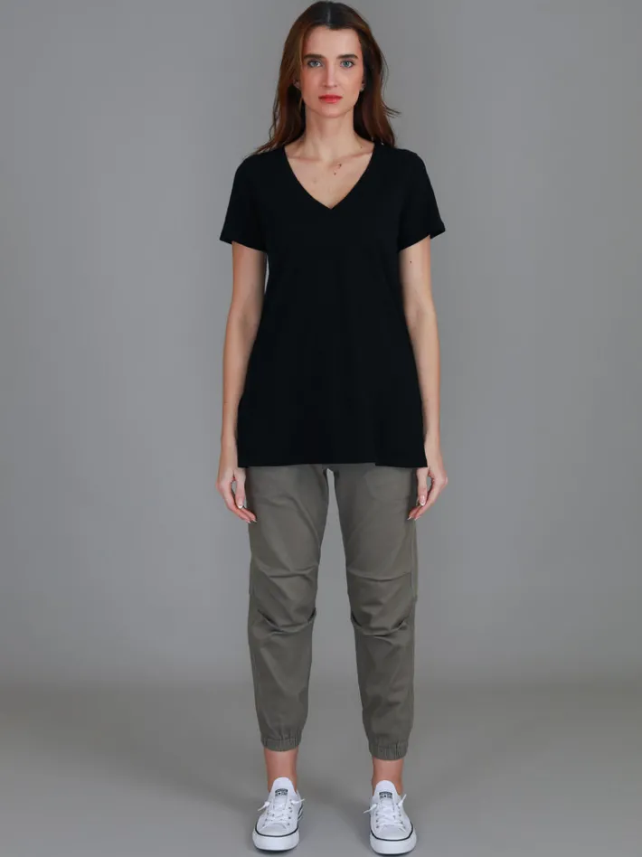3rd Story Frankie V Neck T Shirt< Short Sleeves