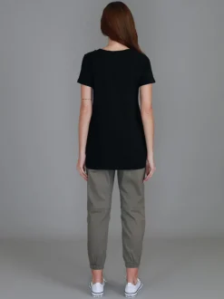 3rd Story Frankie V Neck T Shirt< Short Sleeves