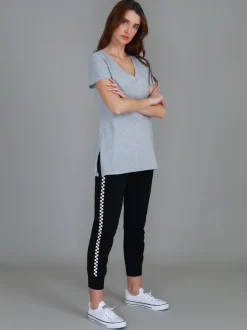 3rd Story Frankie V Neck T Shirt< Short Sleeves