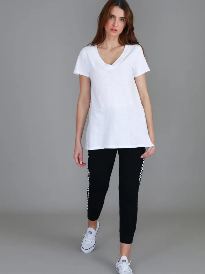3rd Story Frankie V Neck T Shirt< Short Sleeves