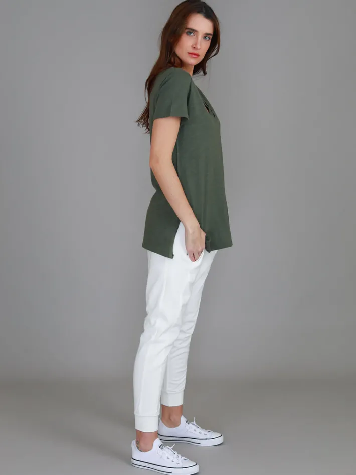 3rd Story Frankie V Neck T Shirt< Short Sleeves