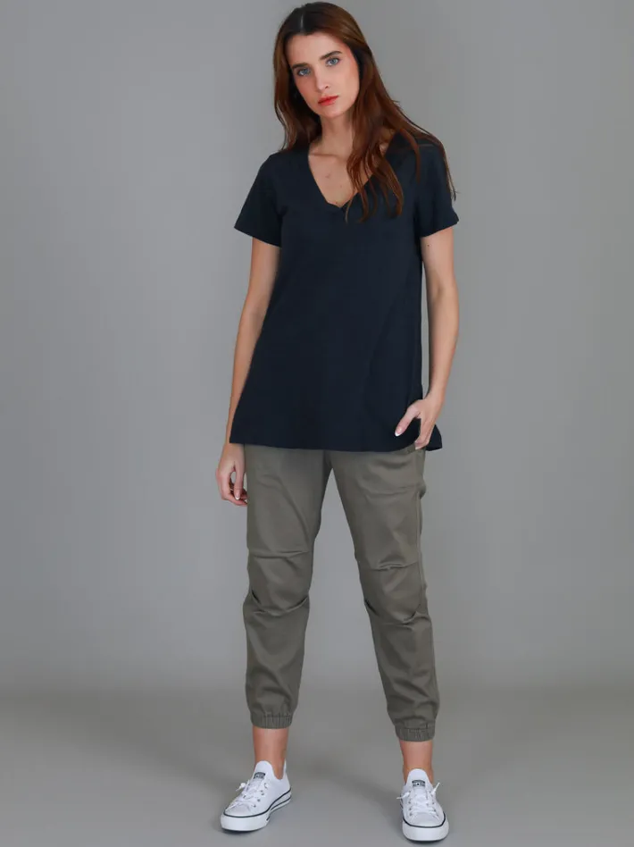 3rd Story Frankie V Neck T Shirt< Short Sleeves