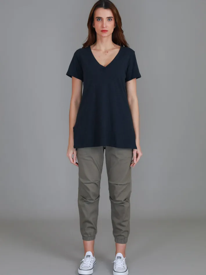 3rd Story Frankie V Neck T Shirt< Short Sleeves