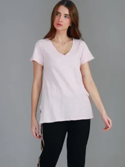 3rd Story Frankie V Neck T Shirt< Short Sleeves