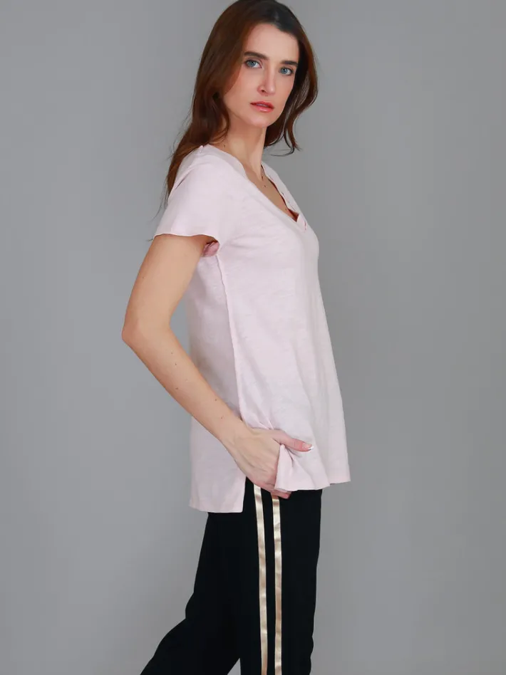 3rd Story Frankie V Neck T Shirt< Short Sleeves