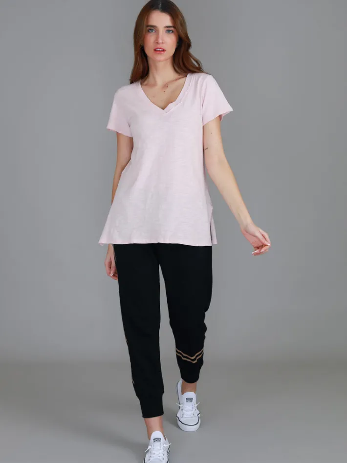 3rd Story Frankie V Neck T Shirt< Short Sleeves