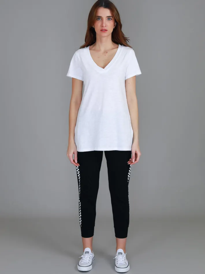 3rd Story Frankie V Neck T Shirt< Short Sleeves