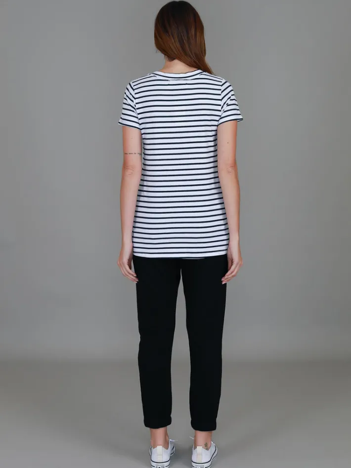 3rd Story Frankie V Neck T Shirt< Short Sleeves