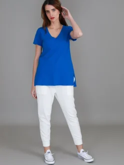 3rd Story Frankie V Neck T Shirt< Short Sleeves
