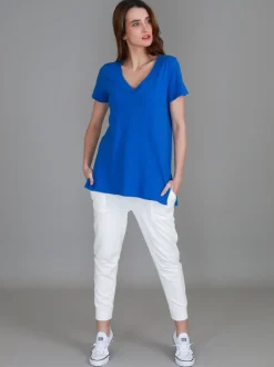 3rd Story Frankie V Neck T Shirt< Short Sleeves