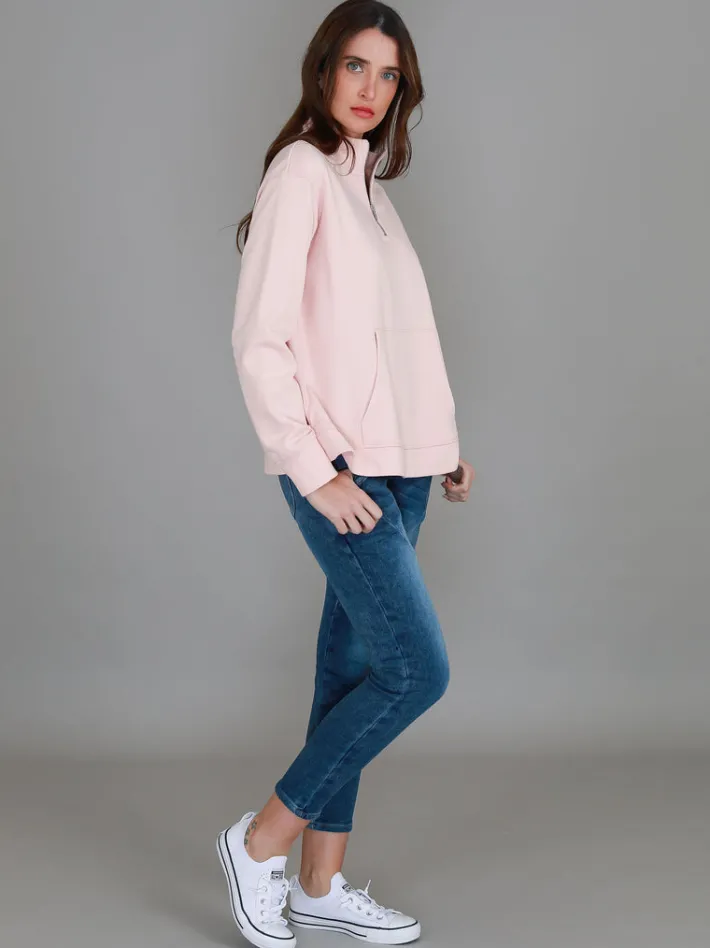 3rd Story Gianna Half Zip Sweatshirt< Sweatshirts|Sweatshirts