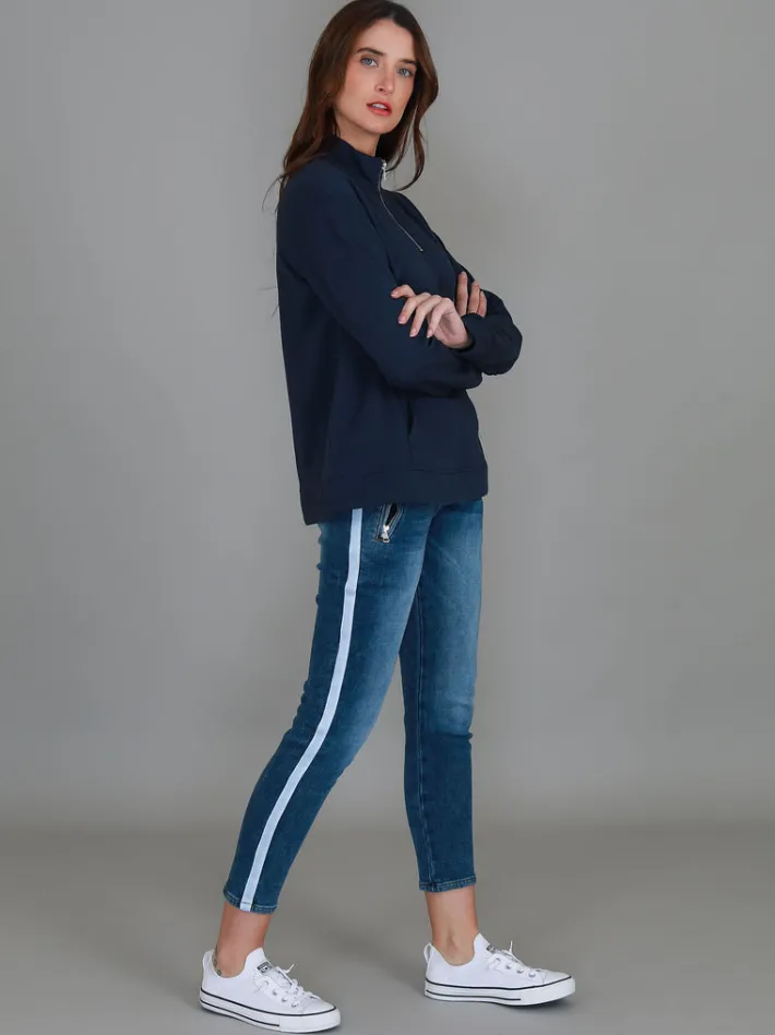 3rd Story Gianna Half Zip Sweatshirt< Sweatshirts|Sweatshirts
