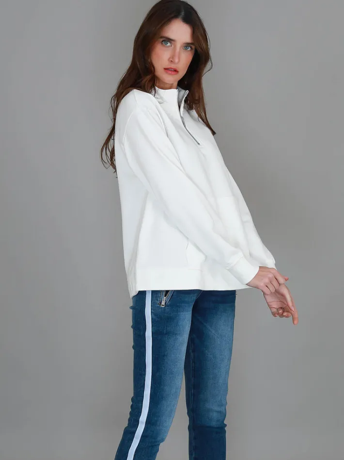 3rd Story Gianna Half Zip Sweatshirt< Sweatshirts|Sweatshirts