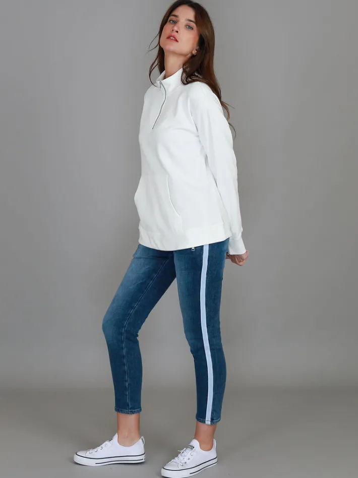 3rd Story Gianna Half Zip Sweatshirt< Sweatshirts|Sweatshirts