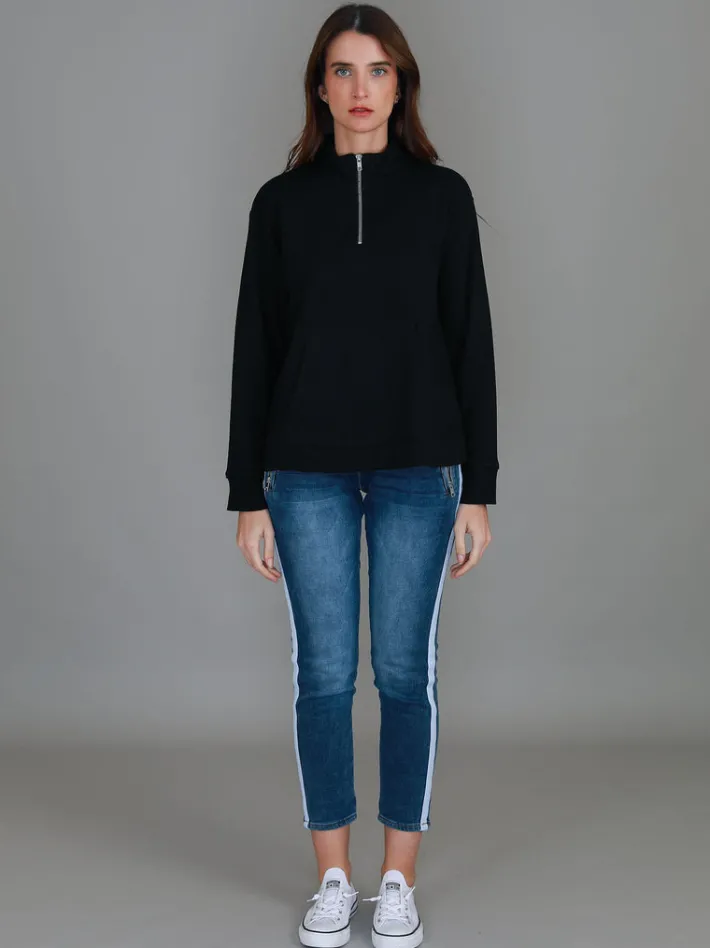 3rd Story Gianna Half Zip Sweatshirt< Sweatshirts|Sweatshirts