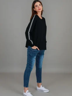 3rd Story Gil Check Stripe Sweatshirt< Sweatshirts|Sweatshirts