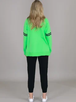 3rd Story Ginger Leopard Print Splice Star Sweatshirt< Sweatshirts|Sweatshirts