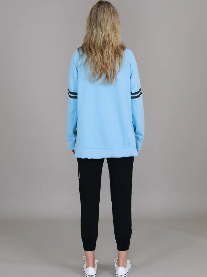 3rd Story Ginger Leopard Print Splice Star Sweatshirt< Sweatshirts|Sweatshirts