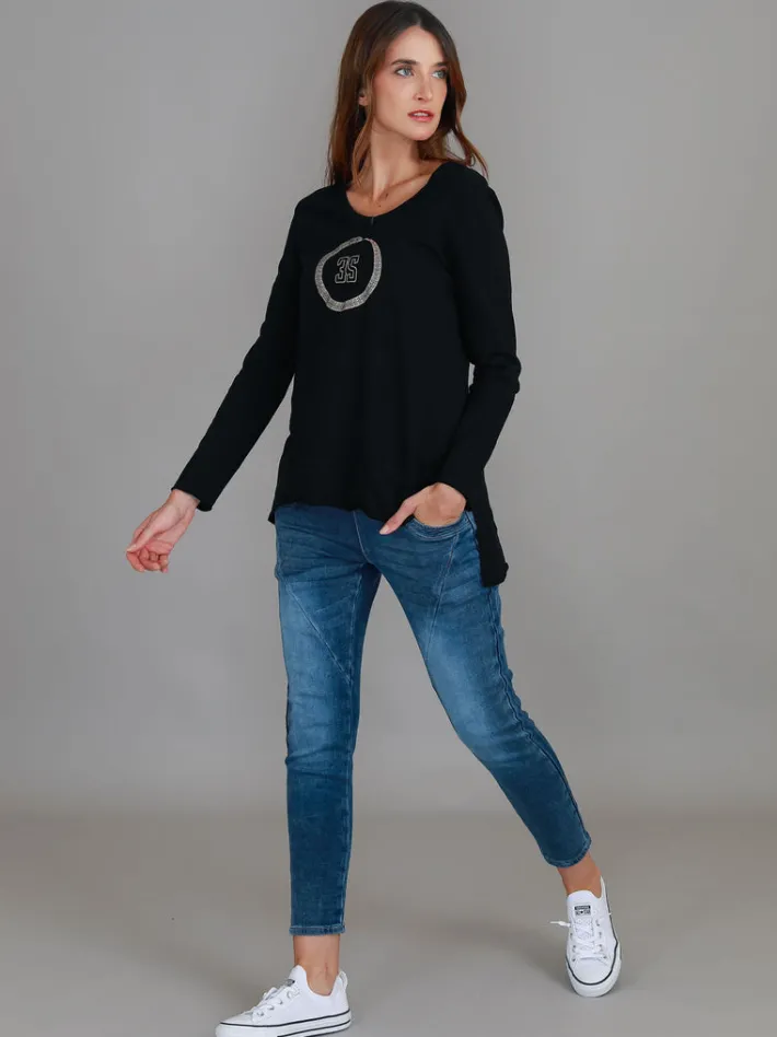 3rd Story Ginny 3S Serpent Long Sleeve T Shirt< Long Sleeves