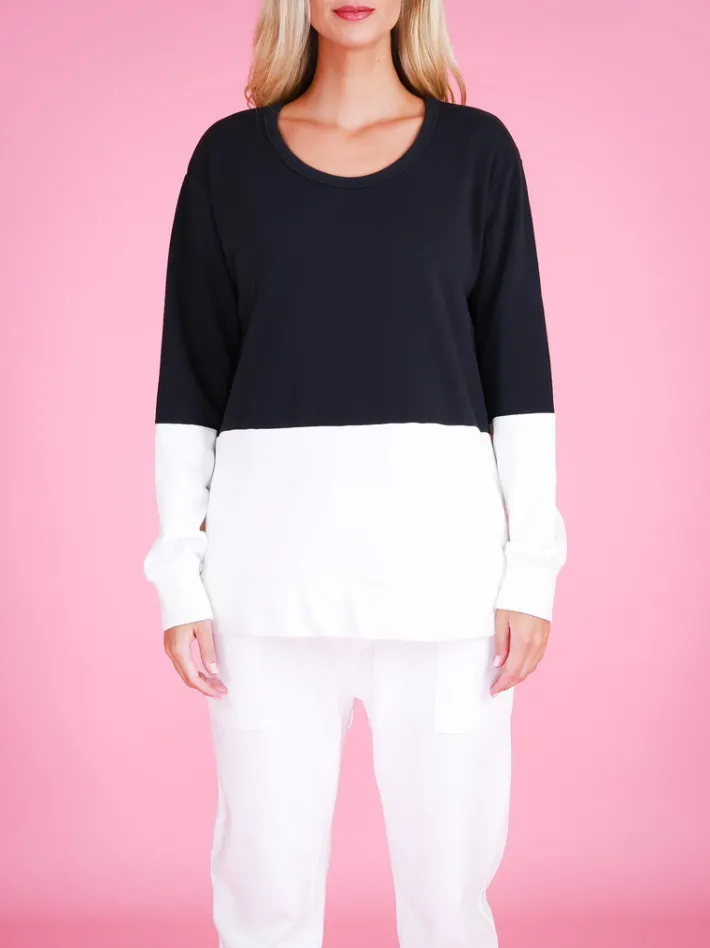 3rd Story Hailey Splice Sweatshirt< Sweatshirts|Sweatshirts