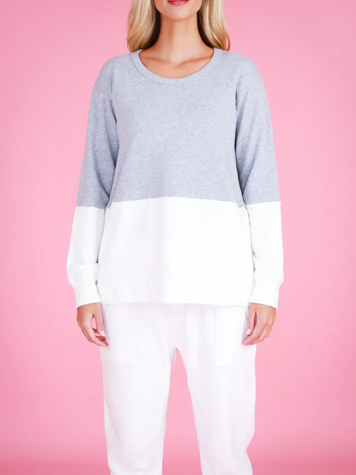 3rd Story Hailey Splice Sweatshirt< Sweatshirts|Sweatshirts