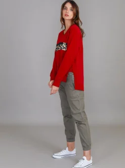 3rd Story Harvie Leopard Band Sweatshirt< Sweatshirts|Sweatshirts