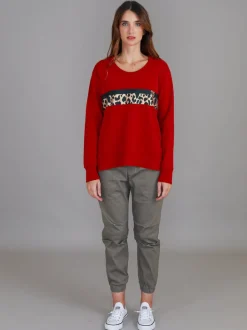 3rd Story Harvie Leopard Band Sweatshirt< Sweatshirts|Sweatshirts