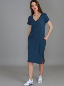 3rd Story Heidi V Neck Dress< Short Sleeve Dress