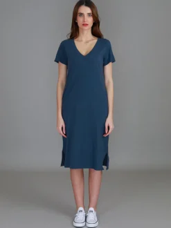 3rd Story Heidi V Neck Dress< Short Sleeve Dress