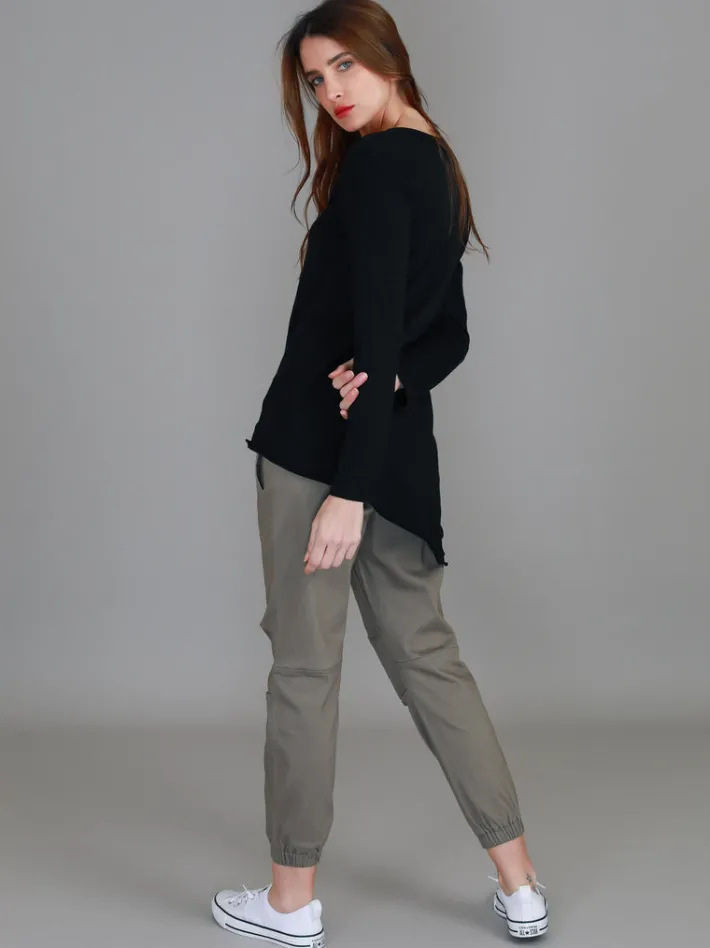 3rd Story Isla V Neck T Shirt< Long Sleeves