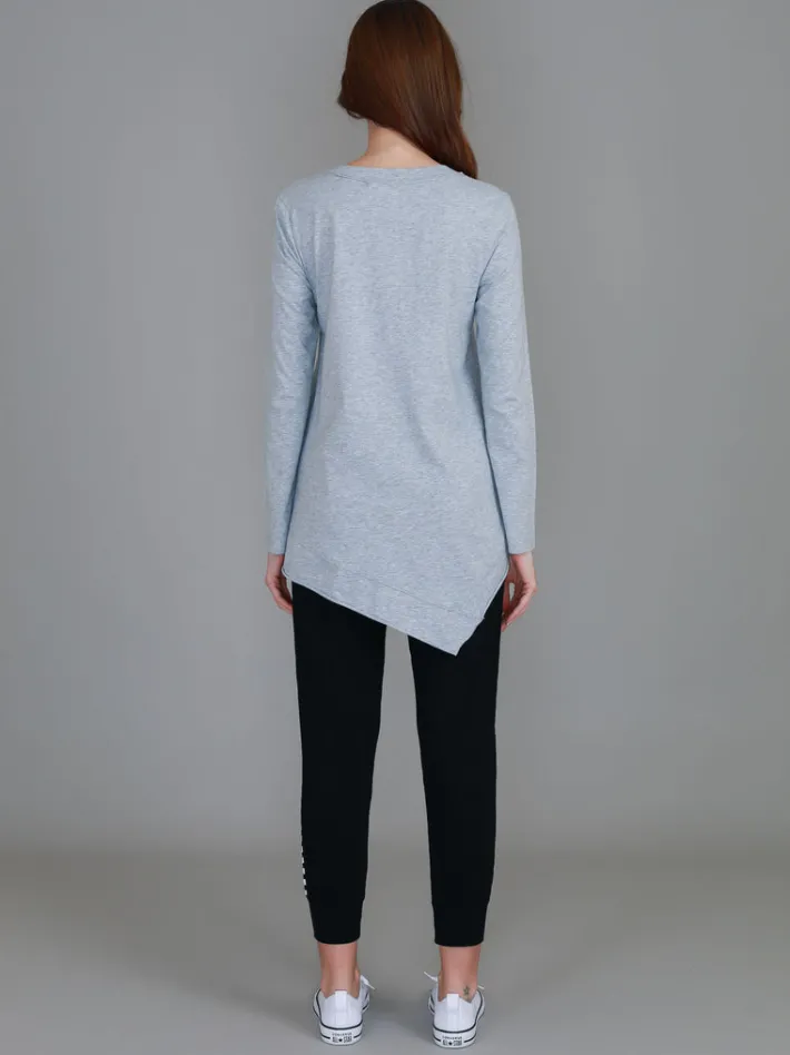 3rd Story Isla V Neck T Shirt< Long Sleeves