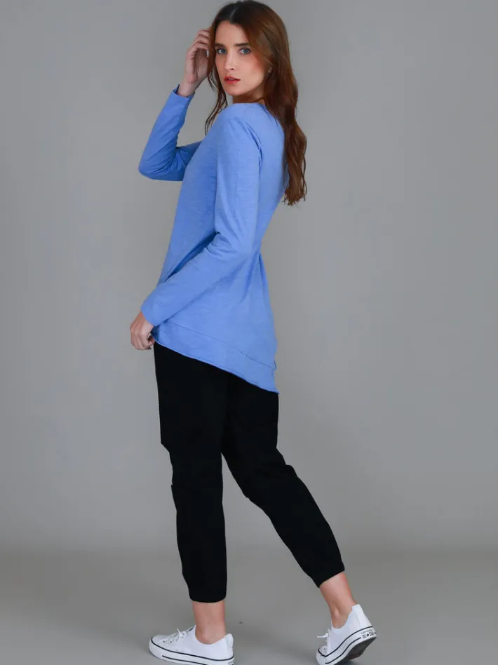 3rd Story Isla V Neck T Shirt< Long Sleeves