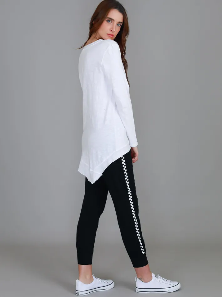 3rd Story Isla V Neck T Shirt< Long Sleeves