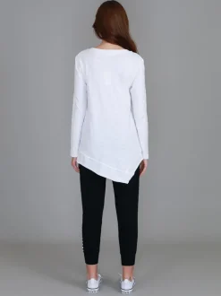 3rd Story Isla V Neck T Shirt< Long Sleeves
