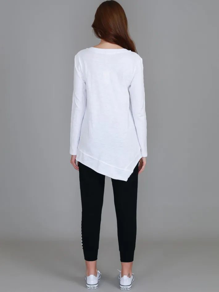 3rd Story Isla V Neck T Shirt< Long Sleeves