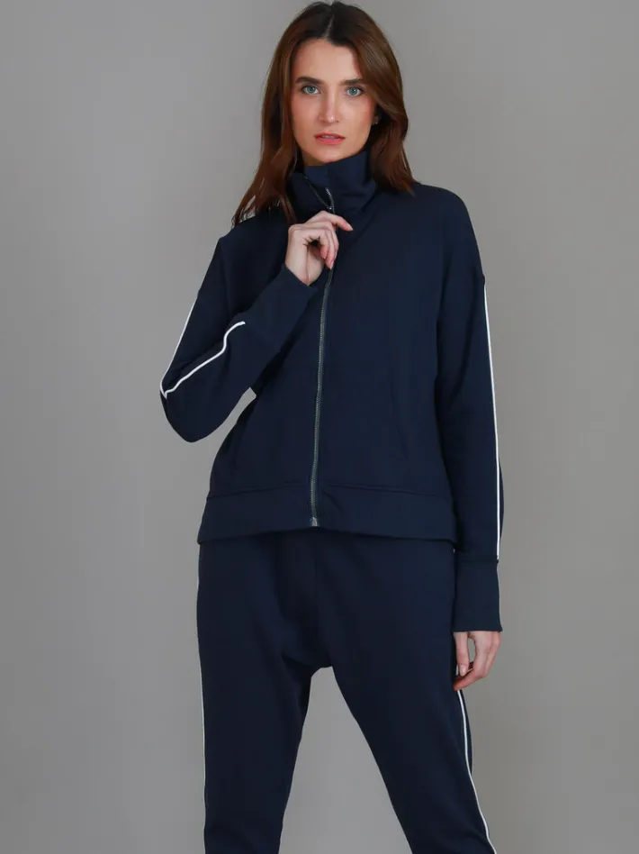 3rd Story Ivy Side Stripe Jacket< Sweatshirts|Sweatshirts