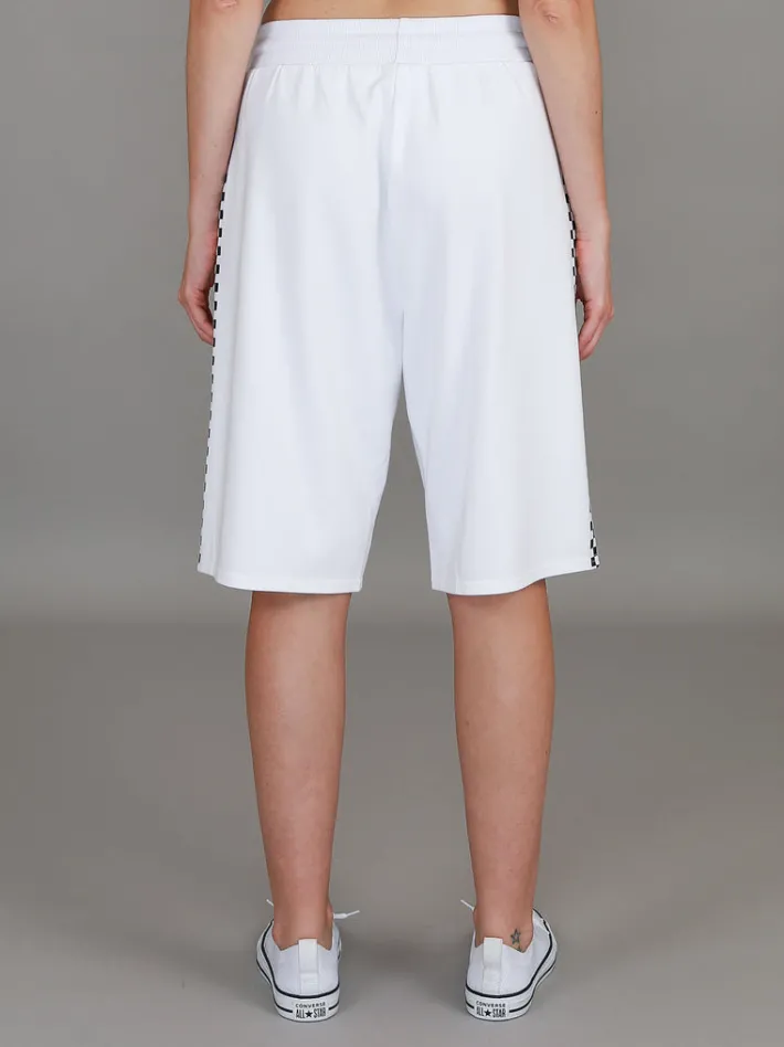 3rd Story Izzy - Liv Cheque Print Long Shorts< Shorts