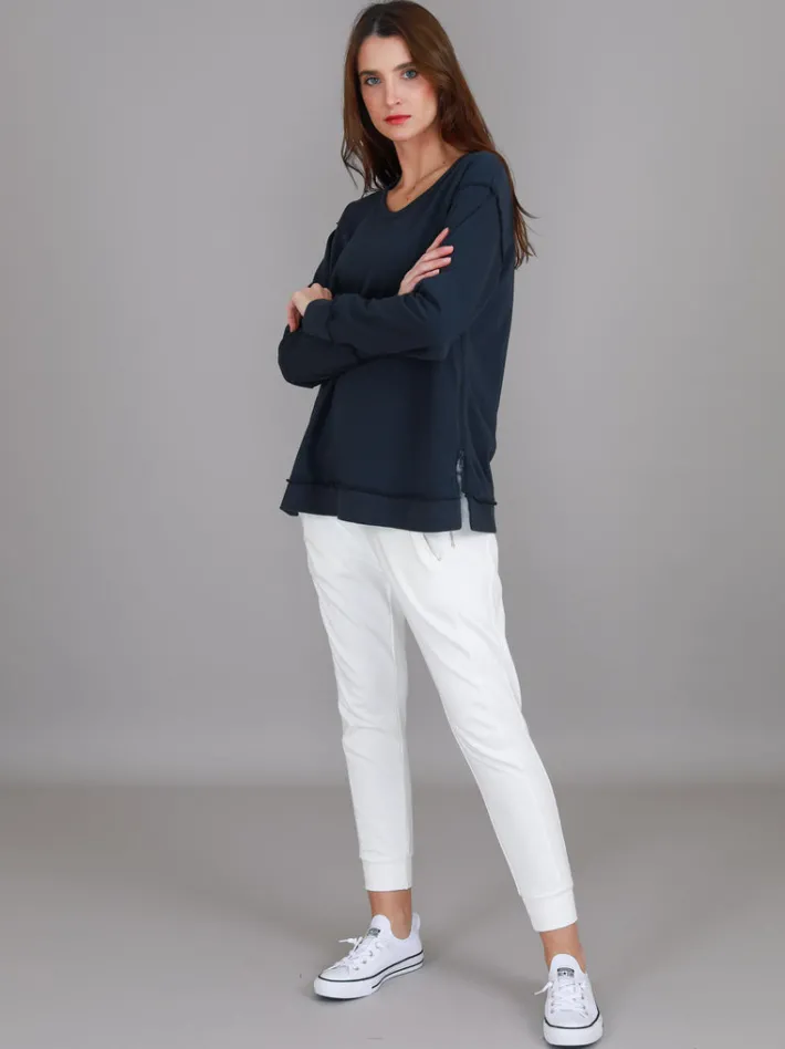 3rd Story Jasmine Side Zip Sweatshirt< Sweatshirts|Sweatshirts