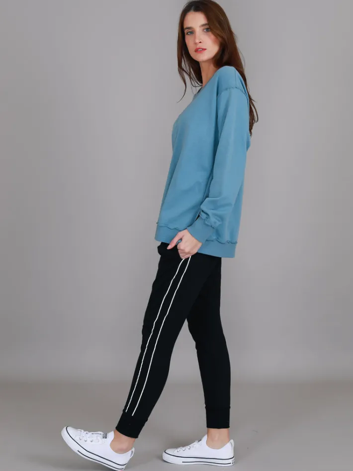 3rd Story Jasmine Side Zip Sweatshirt< Sweatshirts|Sweatshirts