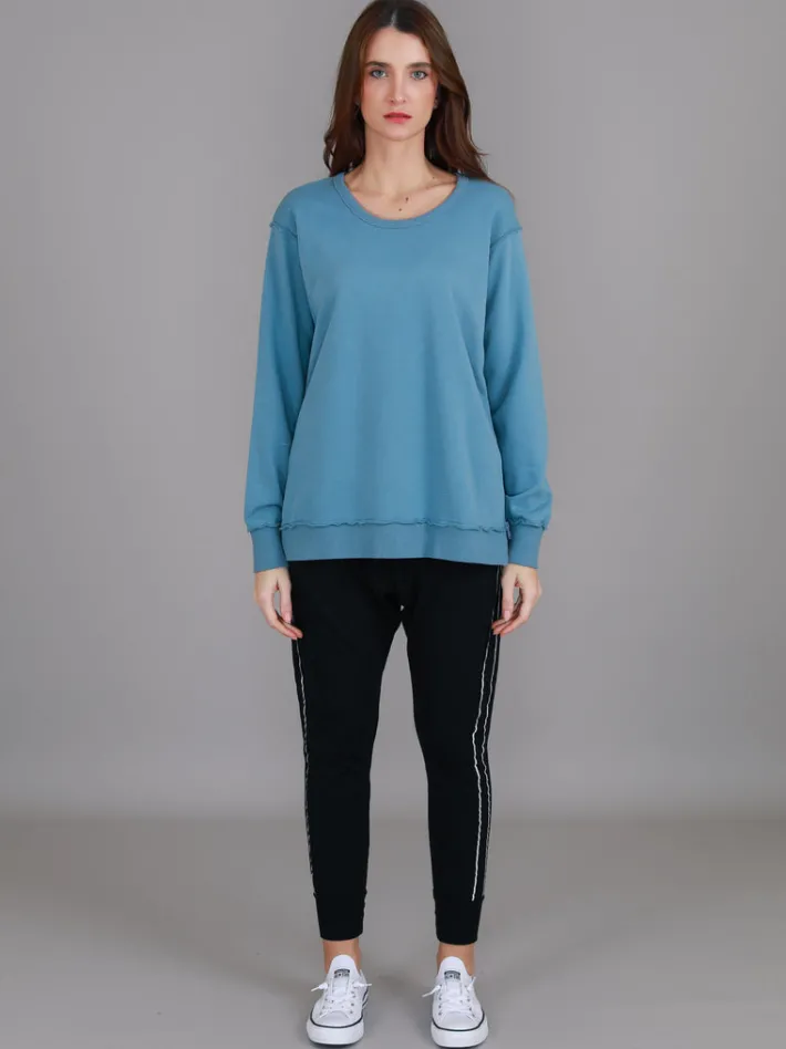 3rd Story Jasmine Side Zip Sweatshirt< Sweatshirts|Sweatshirts