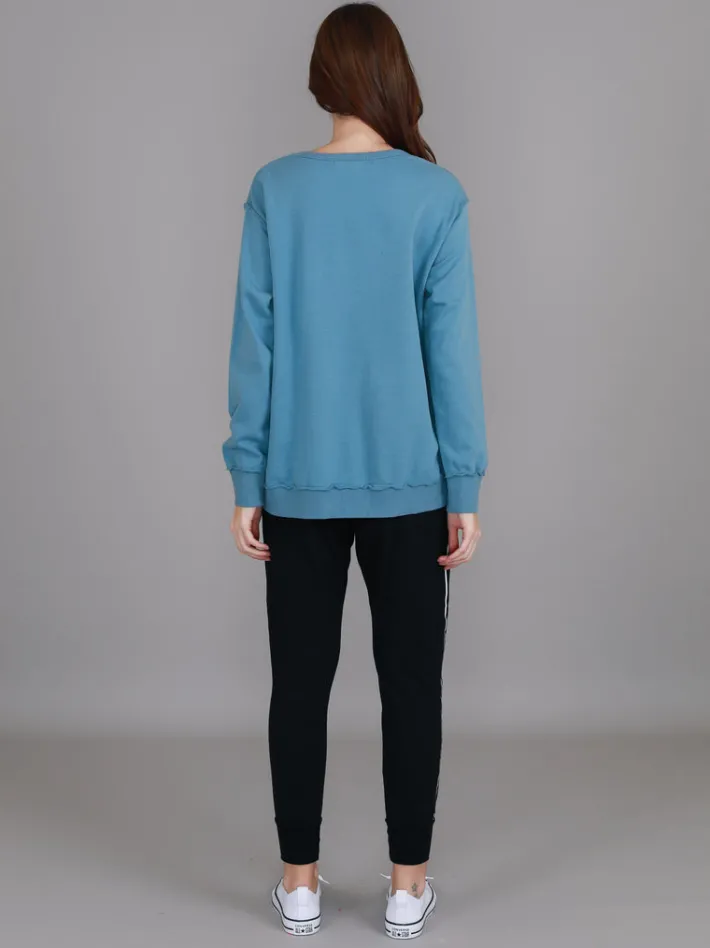 3rd Story Jasmine Side Zip Sweatshirt< Sweatshirts|Sweatshirts