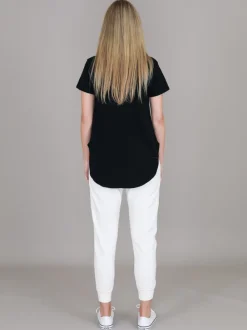 3rd Story Jill Gold Star with Stripes T Shirt< Short Sleeves