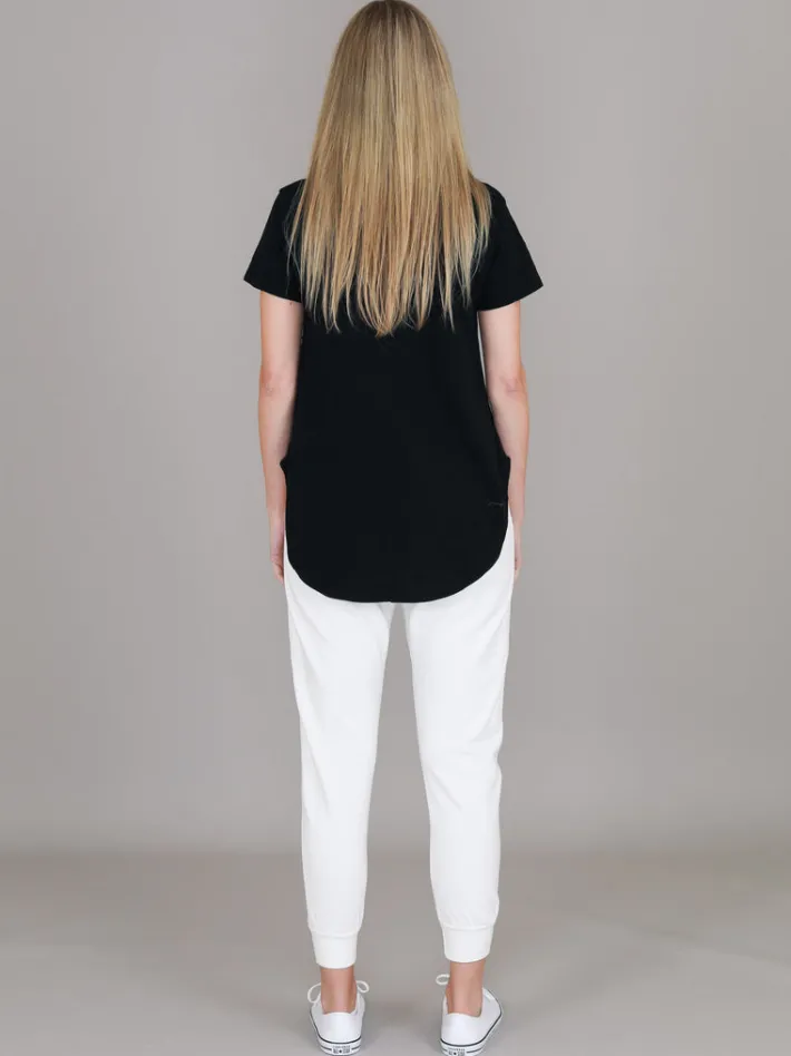 3rd Story Jill Gold Star with Stripes T Shirt< Short Sleeves