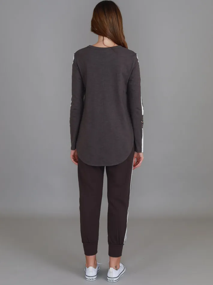 3rd Story Junee Banded Star Long Sleeve T Shirt< Long Sleeves