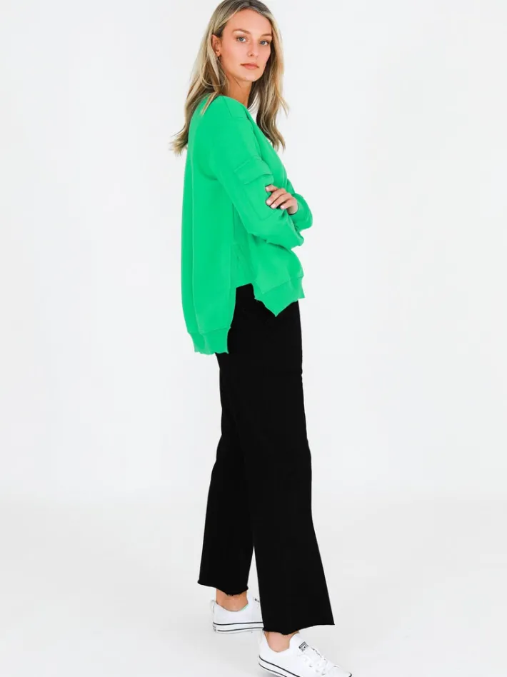 3rd Story Kingscote Pocket Crewneck Sweatshirt< Sweatshirts|Sweatshirts