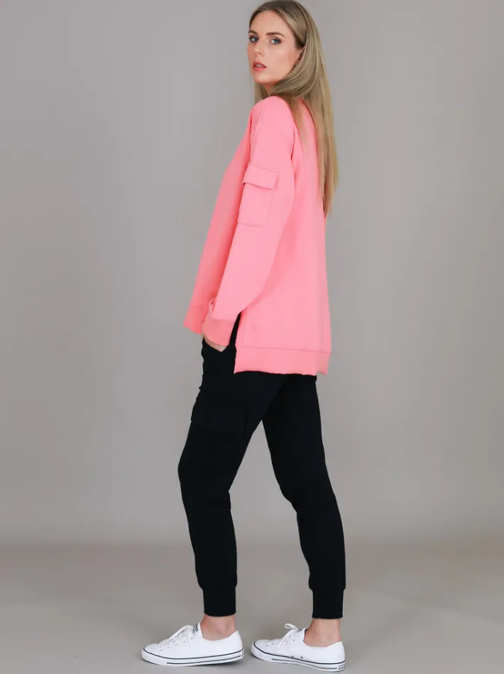 3rd Story Kingscote Pocket Crewneck Sweatshirt< Sweatshirts|Sweatshirts